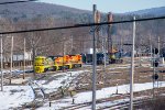 East Deerfield Yard Engine Facility from the Railfan Bridge 